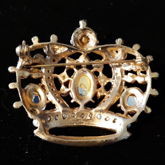 Crown brooch - Picture 2 of 2